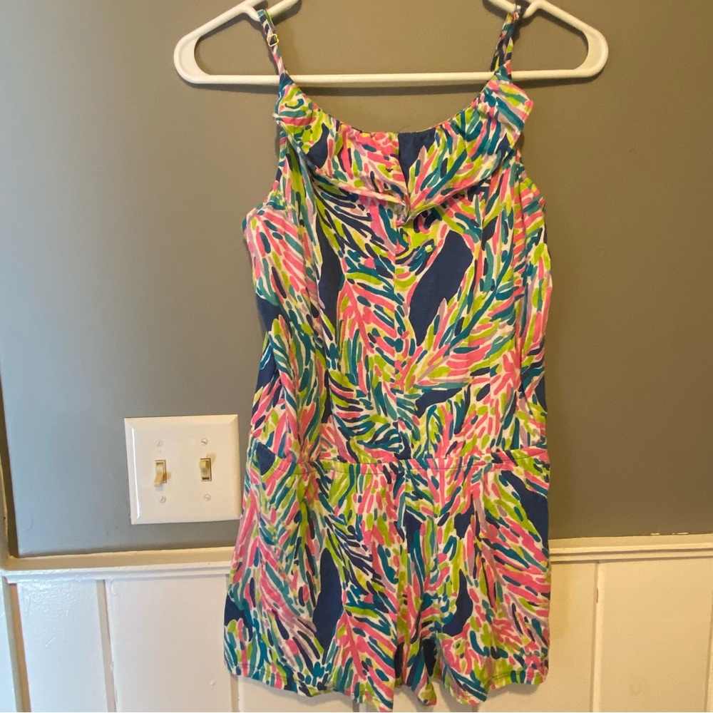 Lilly Pulitzer Girls Romper Summer Romper size XL